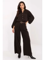 Šnúrové nohavice model 220282 Taliansko Moda