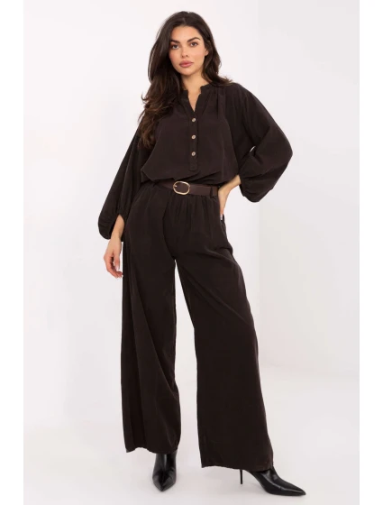 Šnúrové nohavice model 220282 Taliansko Moda