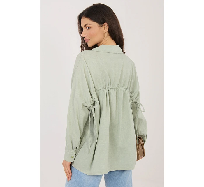 Košeľa s dlhým rukávom model 226475 Taliansko Moda