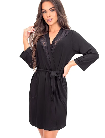 Krátky župan model 228616 Donna