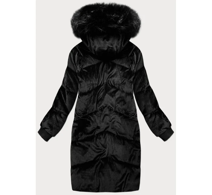 ZIMOWA KURTKA DAMSKA Z KAPTUREM CZARNA model 21242182 - Libland