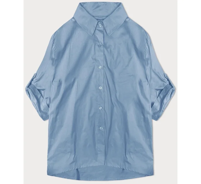 Svetlomodré tričko s ozdobnou mašľou na chrbte (24018) Svetlomodré tričko s ozdobnou mašľou na chrbte (24018)