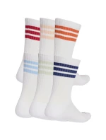 Ponožky adidas 3-Stripes Essentials Cushioned Crew 6 Pak white KE5493 Ponožky adidas 3-Stripes Essentials Cushioned Crew 6 Pak white KE5493