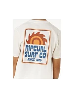 Chlapčenské tričko RIP CURL Pacific Rinse Sunrise Tee-Boy, biele, detské