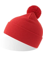 WindS Pletená čepice s bambulí red model 22450561 - Atlantis Headwear WindS Pletená čepice s bambulí red model 22450561 - Atlantis Headwear