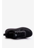 Damskie Siateczkowe Buty Sportowe Memory Foam System Big Star LL274662 Czarne Damskie Siateczkowe Buty Sportowe Memory Foam System Big Star LL274662 Czarne