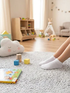 Dětské Bílé Ponožky model 22044957 - Milena