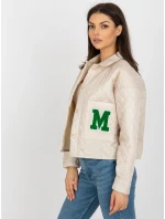 Bunda LK KR 509267.15P svetlo béžová