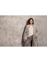 Župan One And model 20751422 Long Beige - Momenti Per Me Župan One And model 20751422 Long Beige - Momenti Per Me