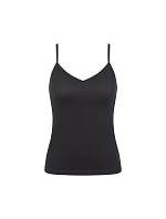 sloggi GO Daily Cotton Spaghetti Top - BLACK - SLOGGI BLACK - SLOGGI sloggi GO Daily Cotton Spaghetti Top - BLACK - SLOGGI BLACK - SLOGGI