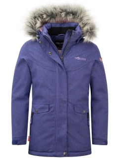 Dívčí zateplená bunda Dívčí zimní kabát Coat XT s kapucí fialová model 22001797 - Trollkids