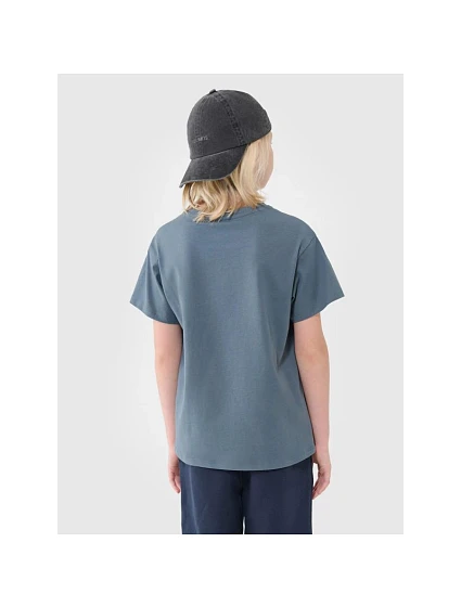 Hladké chlapecké tričko oversize model 21942100 - 4F