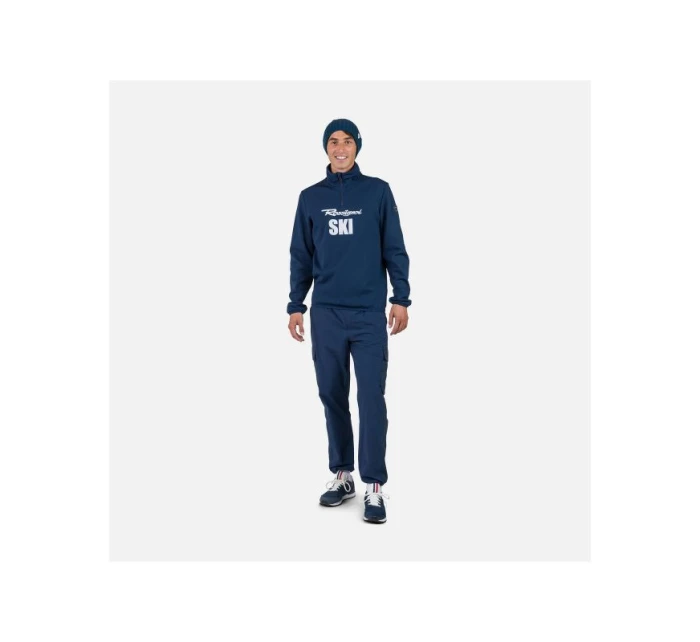 Rossignol Signature Ski Hz Fleecová mikina tmavomodrá