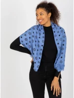 Dámský šátek AT CH tmavě modrý model 17892579 - FPrice Dámský šátek AT CH tmavě modrý model 17892579 - FPrice