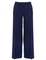 model 18003321 Kalhoty s rozšířenými nohavicemi tmavě modré - Moe