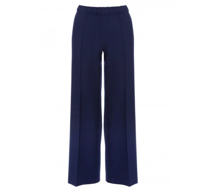 model 18003321 Kalhoty s rozšířenými nohavicemi tmavě modré - Moe