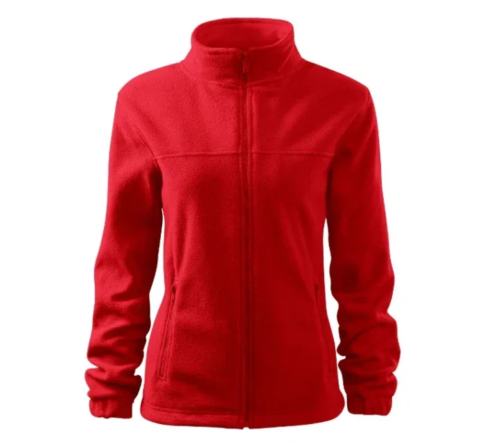 Bunda fleece dámska červená