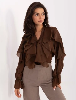 Bluzka MI BZ model 21393083 brązowy - FPrice