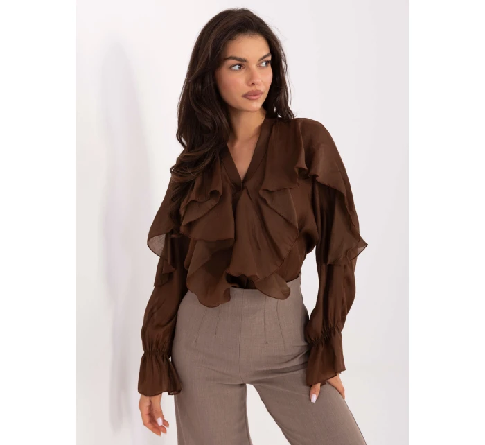 Bluzka MI BZ model 21393083 brązowy - FPrice