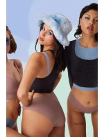 Dámsky top ZERO Feel Bliss Crop Top - BLACK - black 0004 - SLOGGI