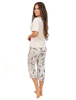 Pyžamo model 22040315 3/4 cr/r S2XL - Donna