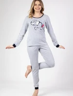 Dámske pyžamo Regina 682 dĺžka/r 2XL Z24/25