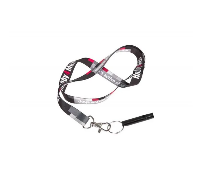 Píšťalka prežitia GUARD hliníková čierna (YC-010-BL)