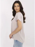 Blúzka D73761M11171B béžová Blúzka D73761M11171B béžová