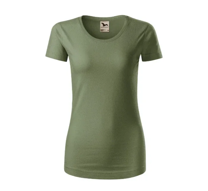 Origin (GOTS) dámske khaki tričko