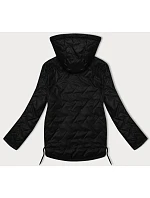 ocieplana krótka kurtka damska z kapturem Goodlookin czarna model 22021299 - S'WEST ocieplana krótka kurtka damska z kapturem Goodlookin czarna model 22021299 - S'WEST