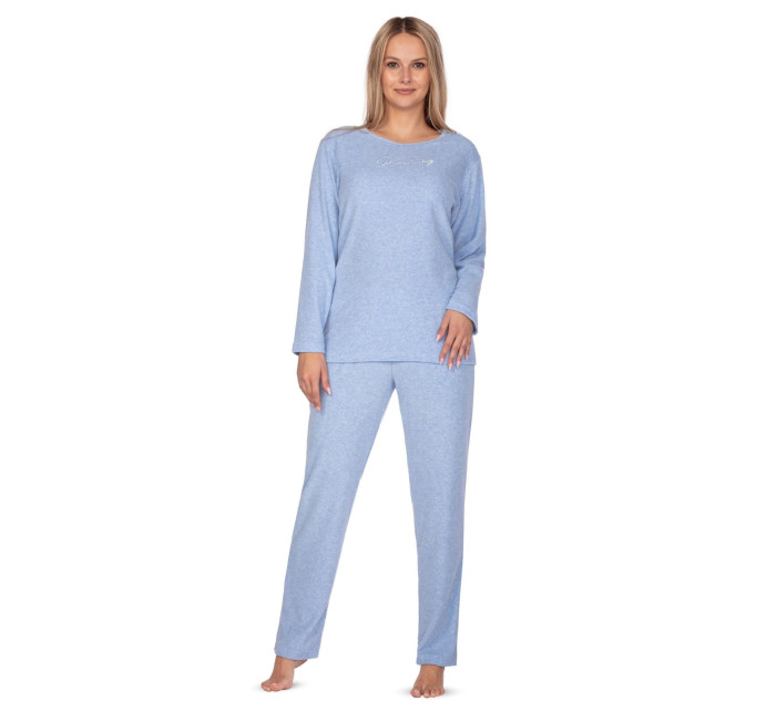 Dámske pyžamo 643 plus modré - REGINA