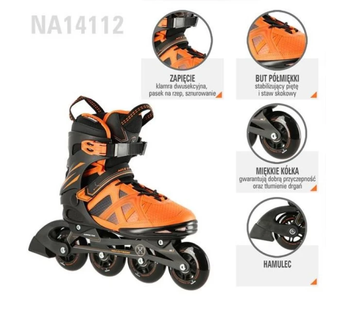 Inline brusle 42 model 21258098 - Nils Extreme Inline brusle 42 model 21258098 - Nils Extreme