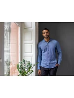 Cutter & Buck Advantage Shirt Men – košeľa s dlhým rukávom z piqué 68.2410 tmavomodrá Cutter & Buck Advantage Shirt Men – košeľa s dlhým rukávom z piqué 68.2410 tmavomodrá