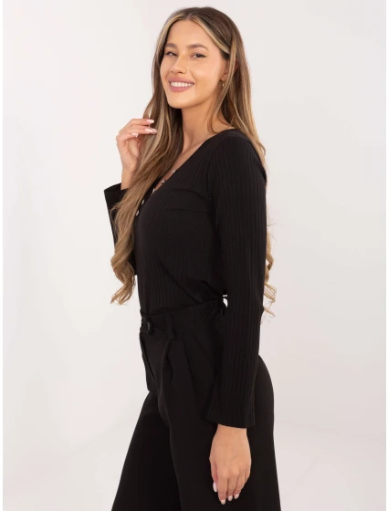 Bluzka RV BZ model 21799725 czarny - FPrice Bluzka RV BZ model 21799725 czarny - FPrice