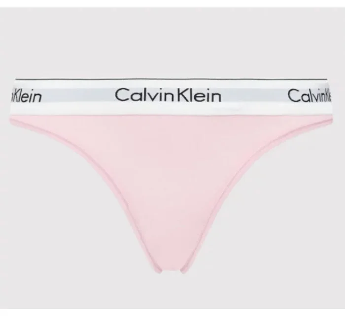 Dámská tanga světle růžová model 15744305 - Calvin Klein Dámská tanga světle růžová model 15744305 - Calvin Klein