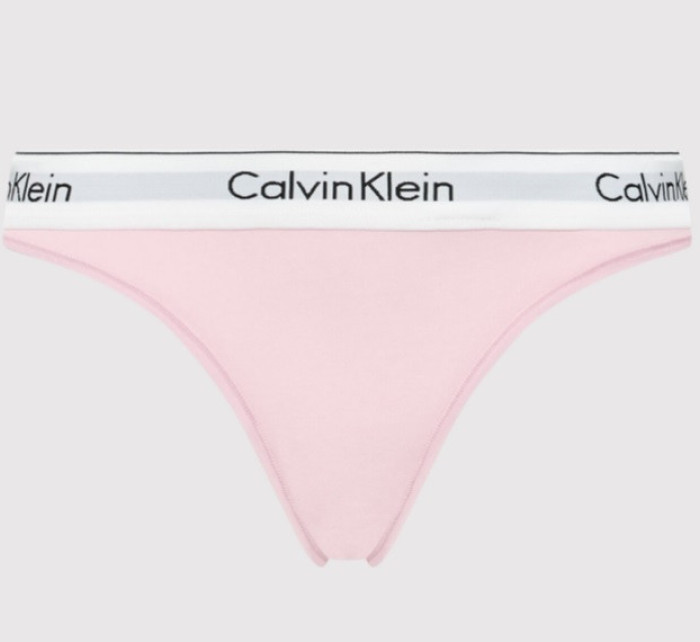 Dámske tangá F3786E - 2NT svetlo ružová - Calvin Klein