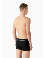 Pánske boxerky 112043 3F532 00020 čierne - Emporio Armani
