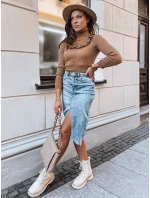 Dámský svetr NOAH hnědý Dstreet model 21964188 - FashionStreet