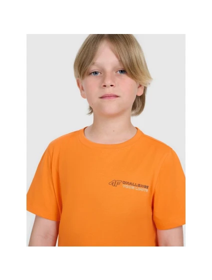 Chlapčenské tričko s potlačou 4F 4FJWAW25TTSHM2415-70S