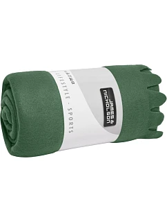 JN Fleecová deka s třásněmi 02.0 dark green model 22494380 - Daiber