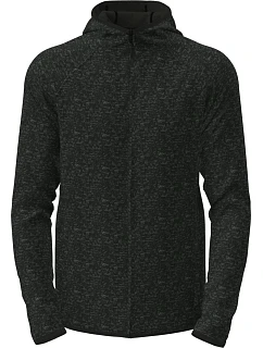 Stedman Lux Knit Fleece Jacket Men – Pánska pletená fleecová bunda s kapucňou 05.5460 black opal heather