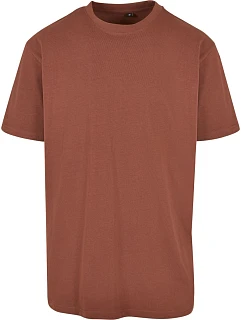Build your Brand BY 102 Oversize tričko z hrubej bavlny 56.0102 bark