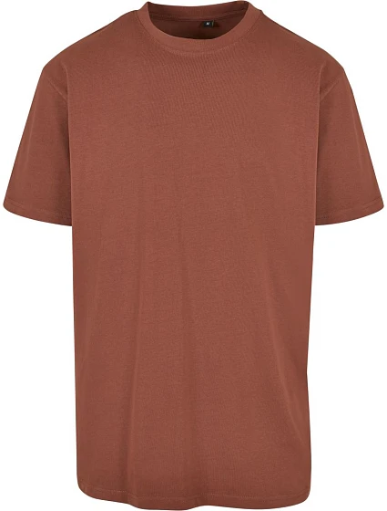 Build your Brand BY 102 Oversize tričko z hrubej bavlny 56.0102 bark Build your Brand BY 102 Oversize tričko z hrubej bavlny 56.0102 bark