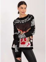 Jumper MI SW 19133.90 čierny