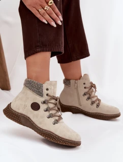 Dámske zateplené trapery Zenaya - svetlo béžové