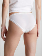 Dámske nohavičky 3 Pack Bikini Briefs Bottoms Up 000QD3804EFIY čierna/biela/hnedá - Calvin Klein