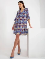 Dámske šaty D73771M30214H Purple mix - Sublevel