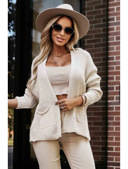 Sveter so zapínaním model 218116 Numoco