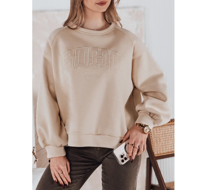 Dámska mikina COSYONE beige FashionStreet BY1349