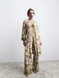 Dámske nohavice Aura Spotlight 01 - GREEN - zelená 0031 - TRIUMPH